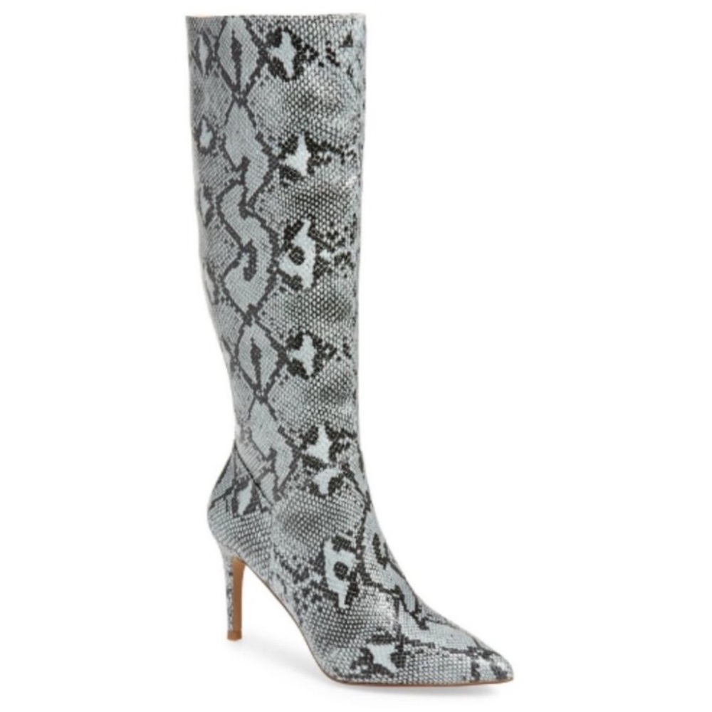 Steve Madden “Kinga” Snake Boots Women’s Size 7.5 View 4